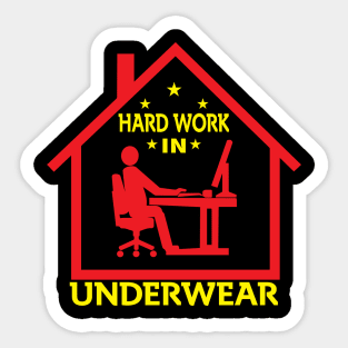 Funny Home Office Sticker